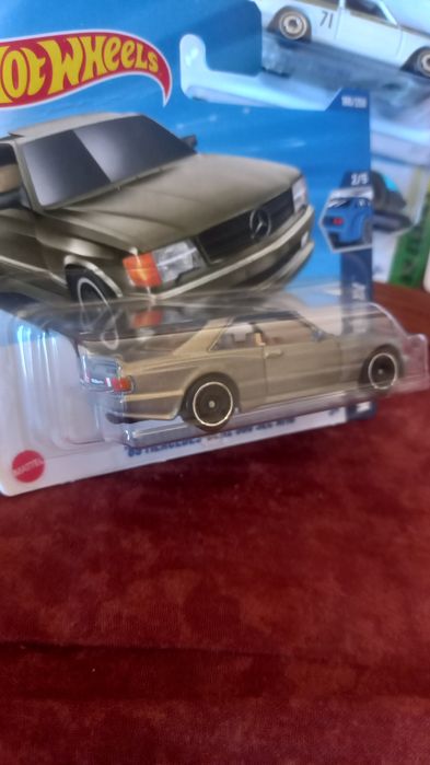 89 mercedes-benz 560 sec amg hot wheels