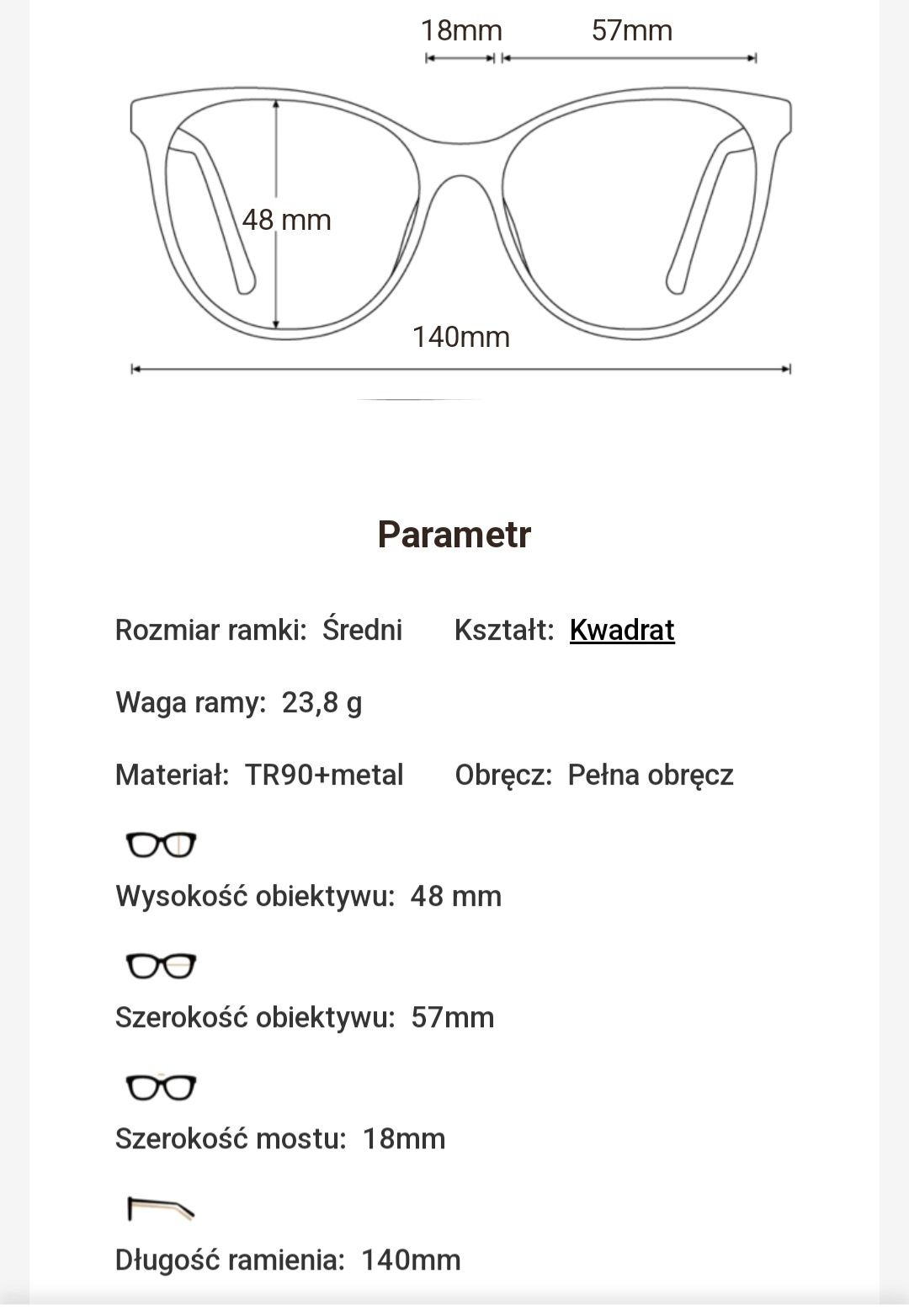 Okulary korekcyjne złote pilotki