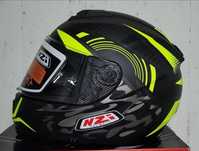 Capacete NZI Eurus 2 Desert Black / Yellow Matt ( NOVOS )
