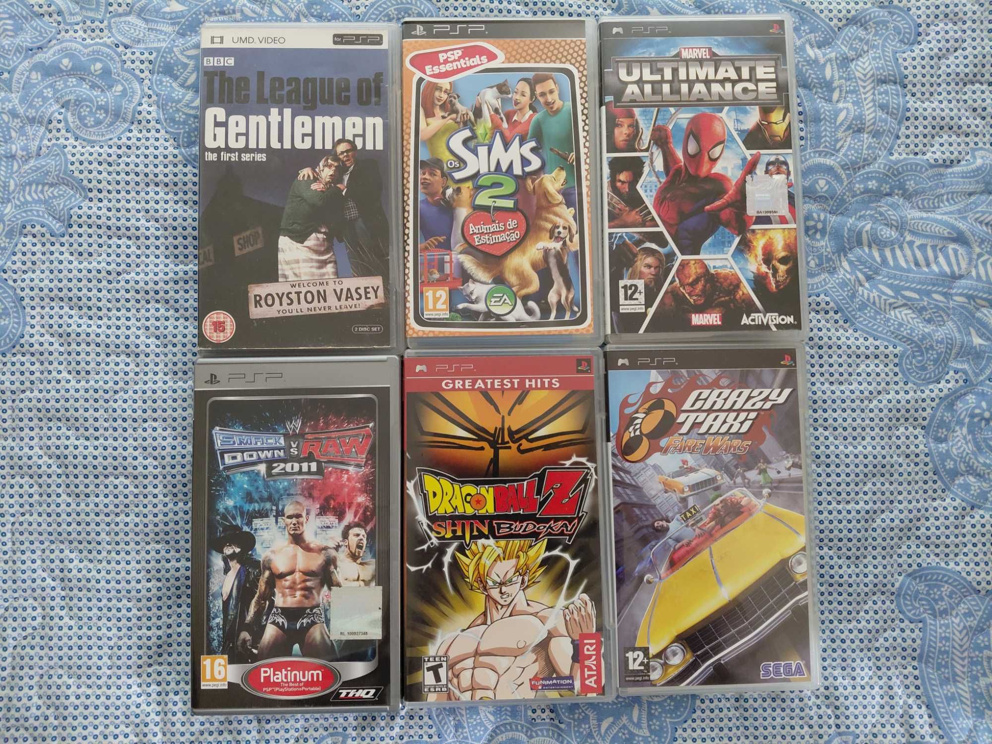 Psp portable com jogos