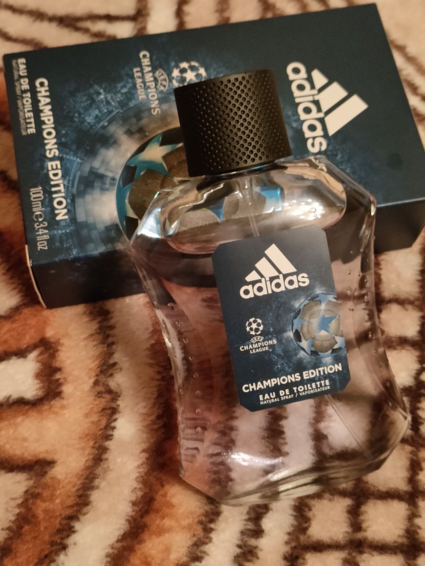 Duża woda toaletowa 100ml - Adidas UEFA Champions League - NOWA