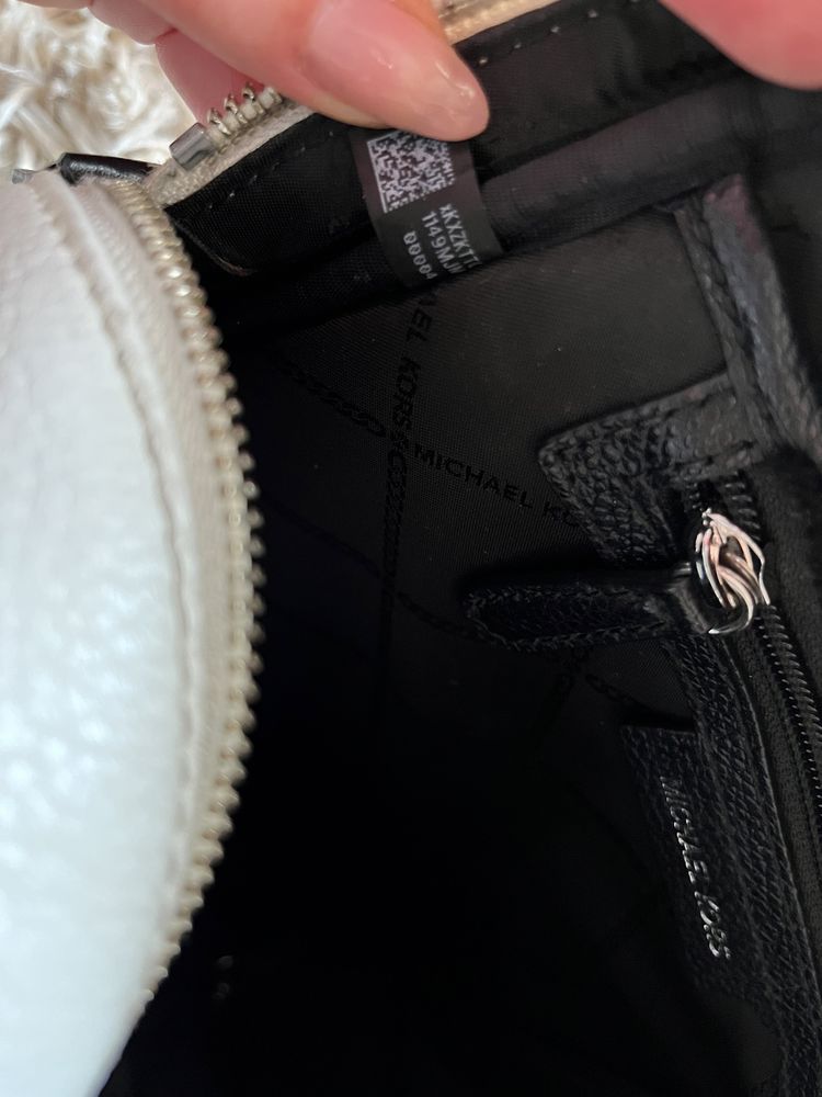 Michael Kors plecak rhea logowany monogram MK plecaczek duży