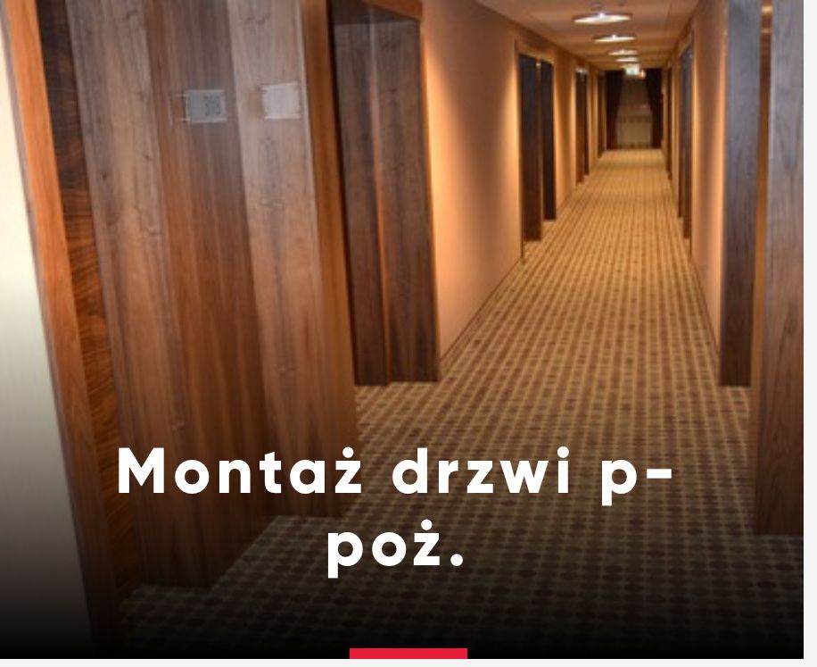 Usługi montażu mebli, barów i recepcji, komórek lokatorskich, wyrobów