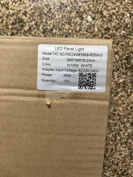 Painel led 35 W novos