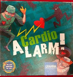 Gra Cardio Alarm, gra towarzyska, zalaminowane karty