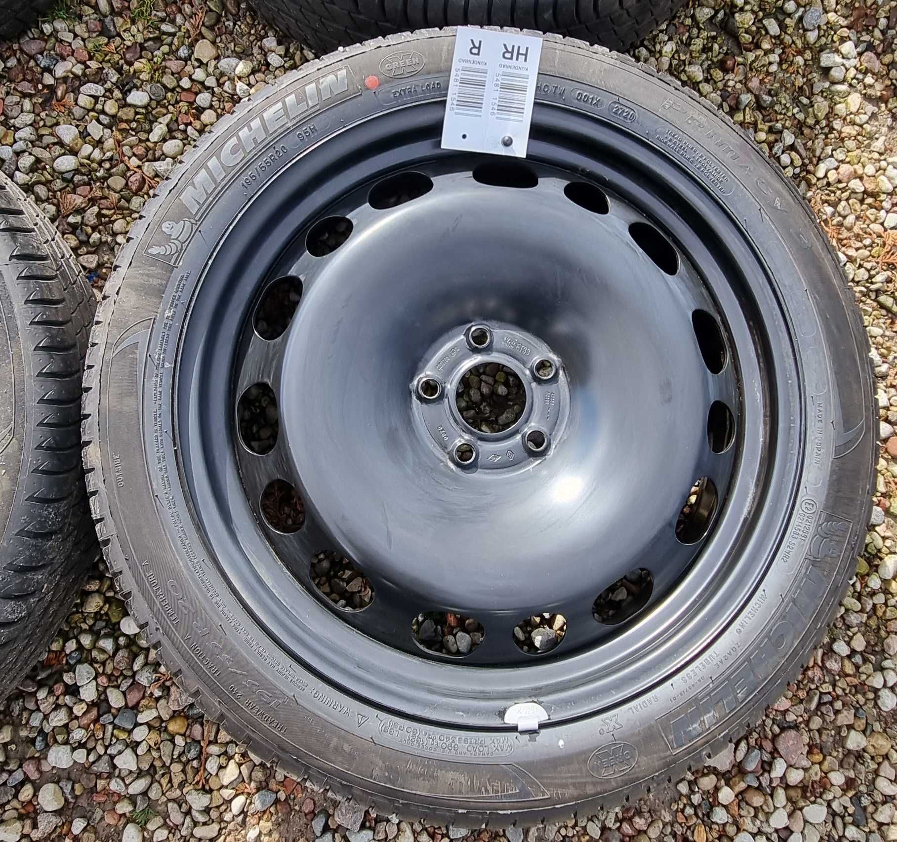 Koła letnie 20"  Felgi stalowe 5x114,3 Renault Scenic Kadiar Espace