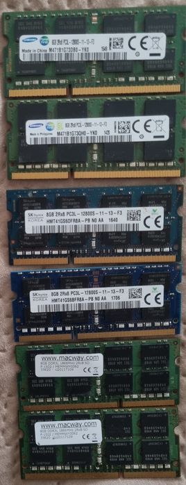 Оперативна пам'ять ддр3 8гб ноутбук