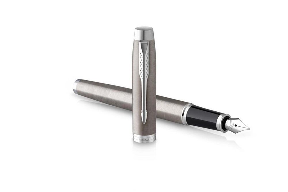 Pióro wieczne Im Essential Stainless Steel CT F Parker pudełko,