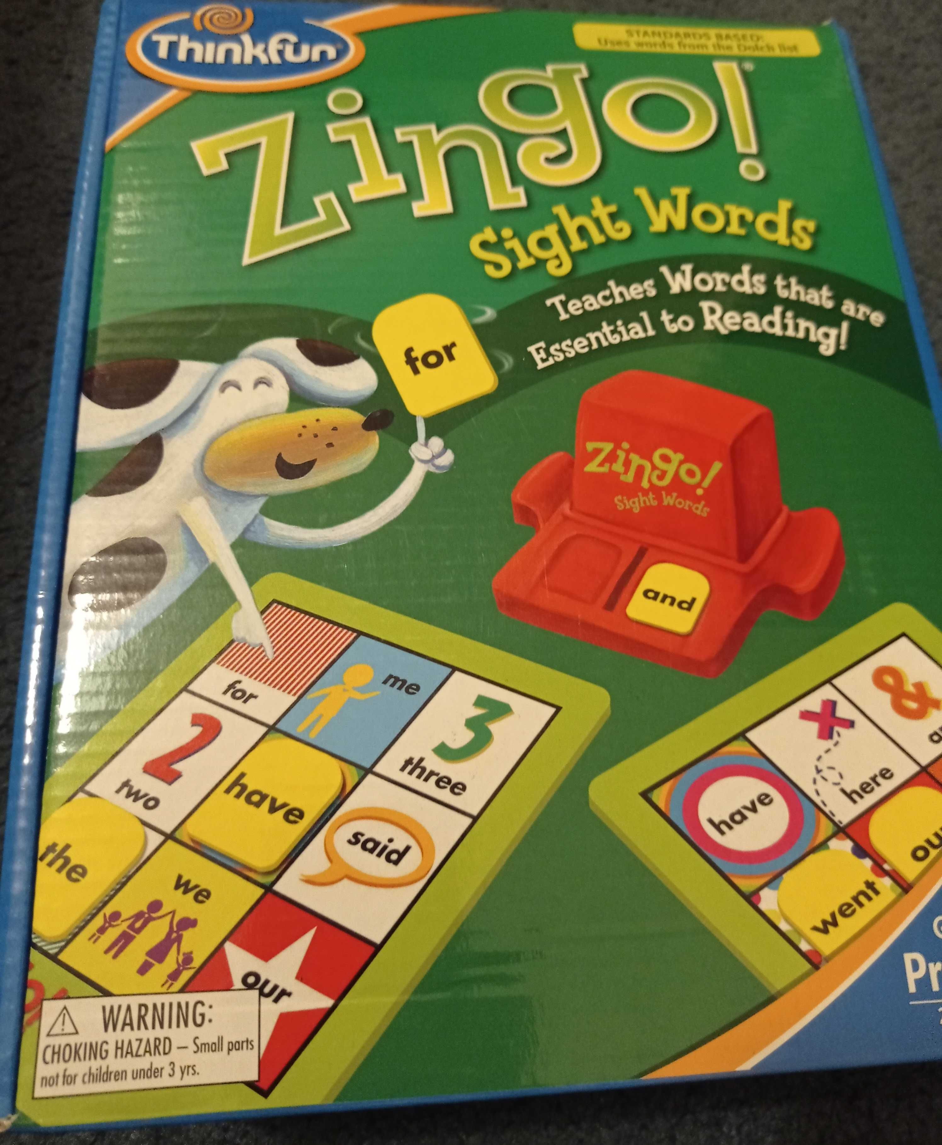 Настільна гра Think Fun Zingo Sight Words