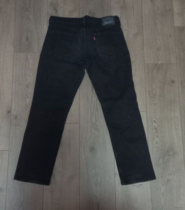 джинси левайс(514) чёрные (W34 L30)