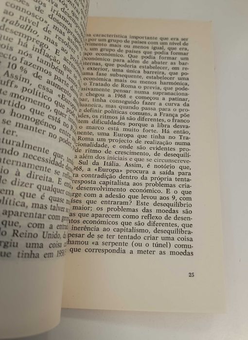 A adesão do mercado comum: fatalidade ou opção?, de Sérgio Ribeiro