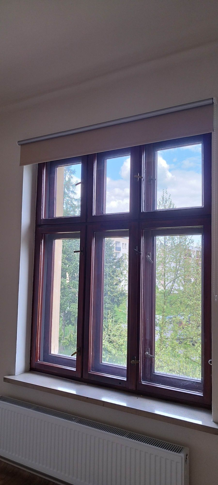 Rolety roleta materiałowa wolnowisząca na okno termiczna 1680 x 2000
