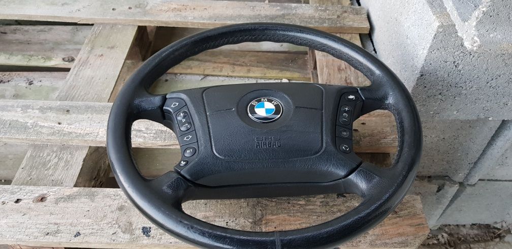 Bmw e39/bmw e38 Volante original bmw c airbag e botões todos a funcion