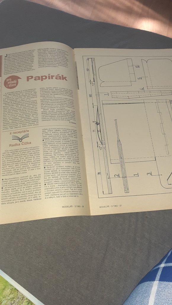 Modelar 2/83 magazyn modelarski czechosłowacja