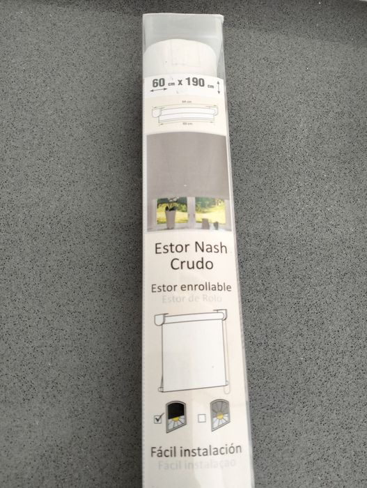 4 estores interiores novos