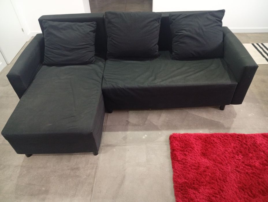 Sofá com chaise long