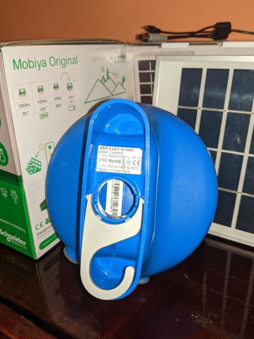 Ліхтар-лампа акумуляторна Schneider mobiya original (aep-lu01-1000)