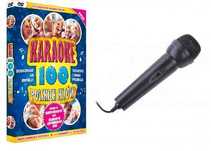 100 Polskich Hitów DVD Karaoke Z MIKROFONEM
