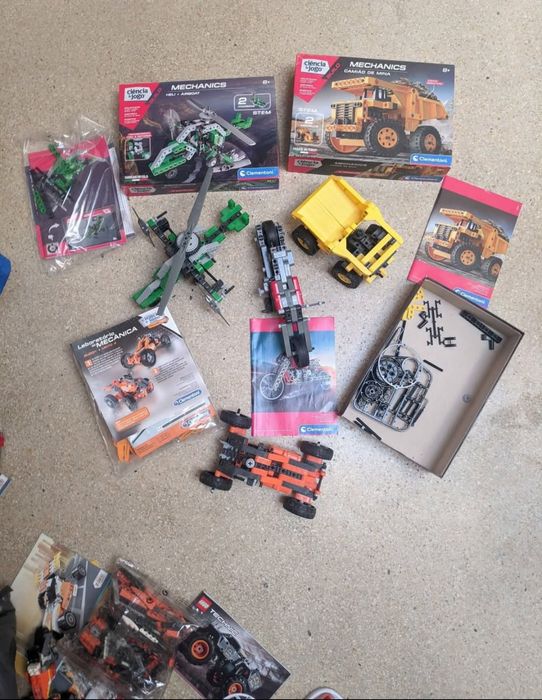 4 transportes de construção