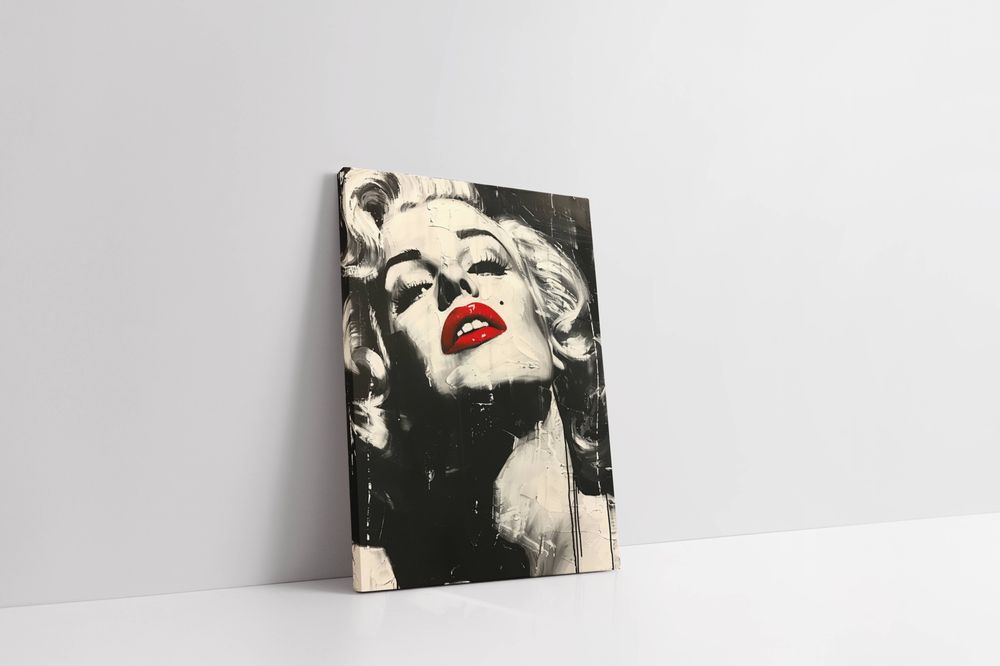Obraz na płótnie Marilyn Monroe 90x120 cm - Styl Pop-Art