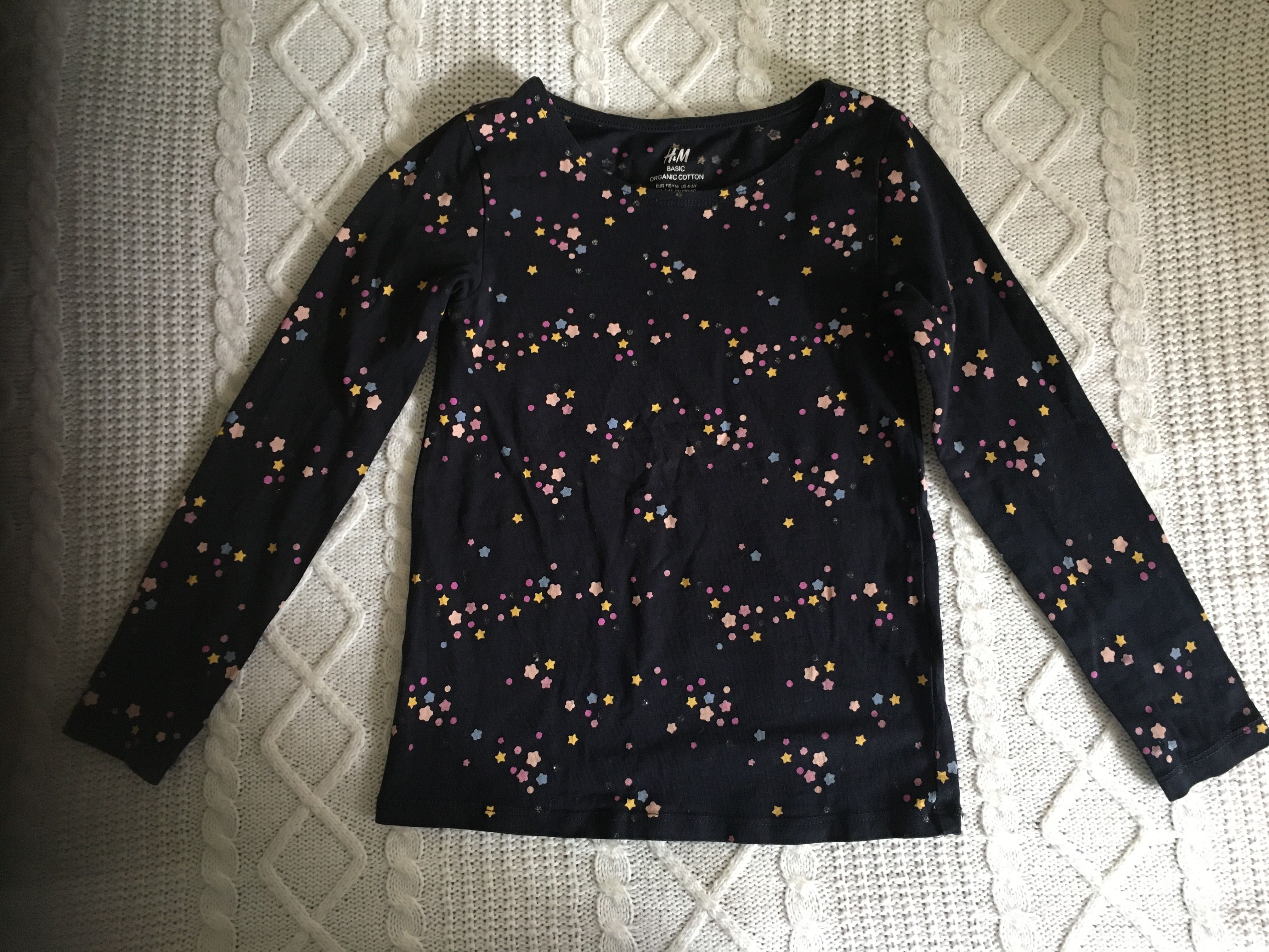 Bluzka gwiazdki H&M 116