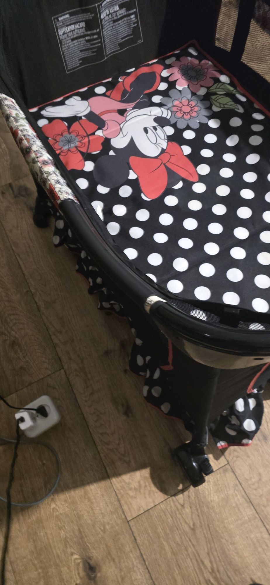 Łóżko turystyczne dla dzieci Mickey mouse nowe