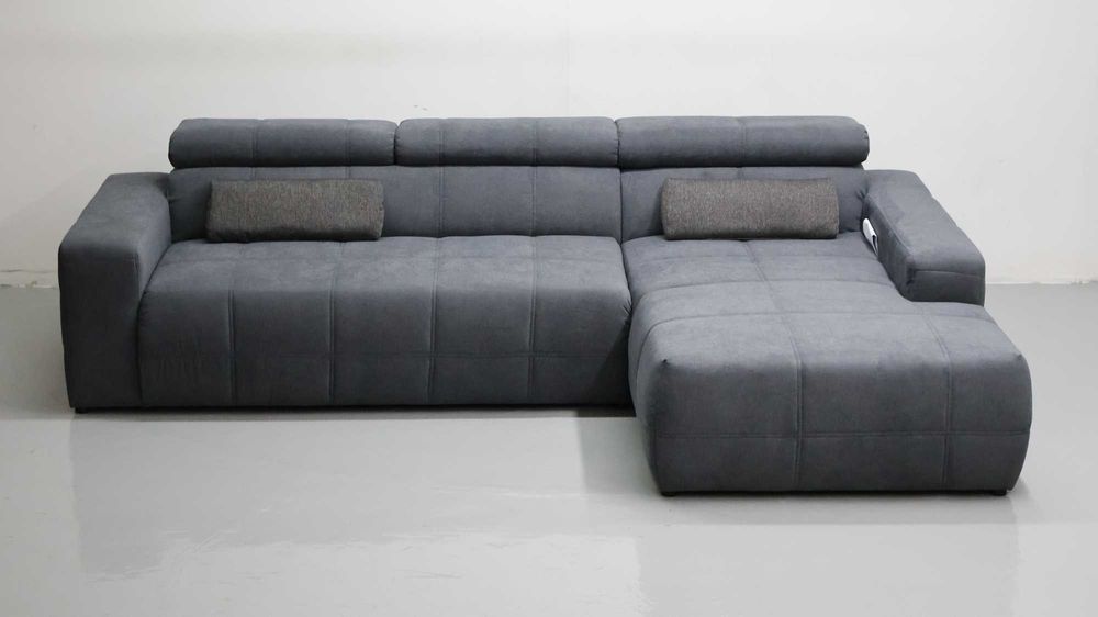 TCc TLB DESIGN narożnik regulowane zagłówki rogówka sofa kanapa popiel