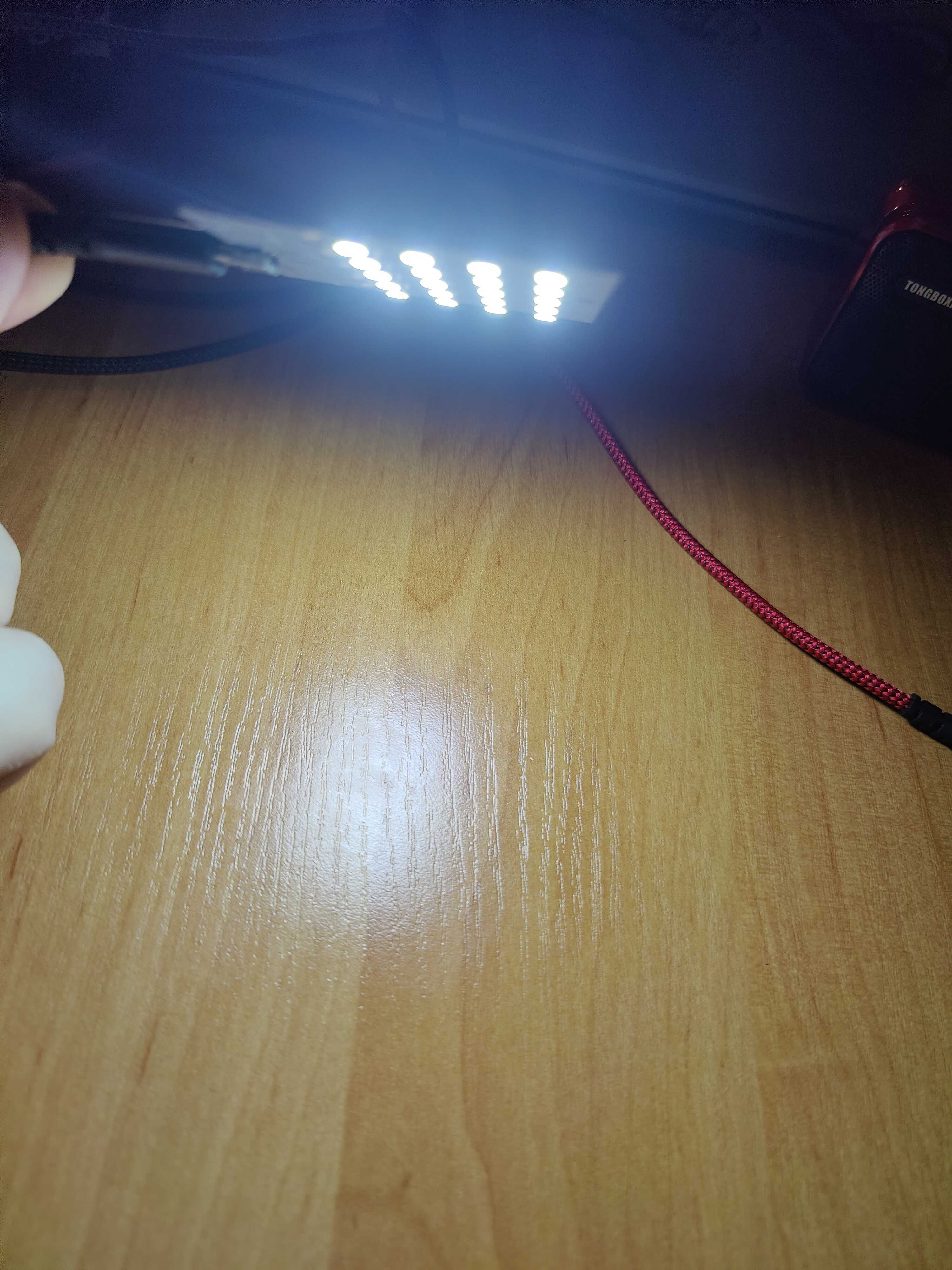 Лед светильник лампа светодиодная led mikro usb матрица