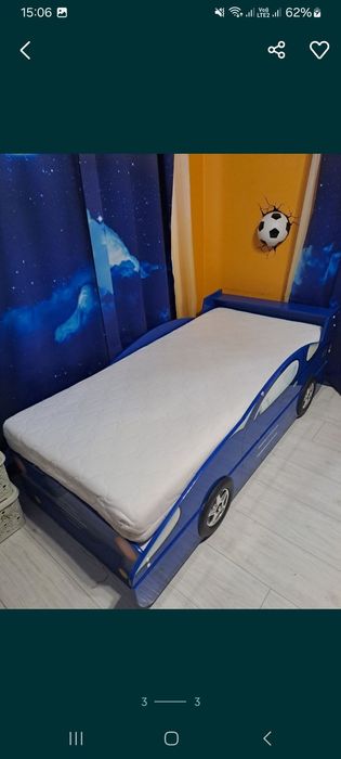 Ліжко машина на два спальних місця