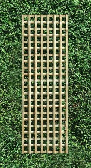 Kratka prosta drewniana Kratownica pnączy ogrodowa Płot 60x180cm
