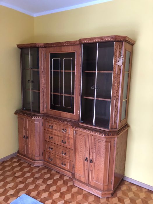 Komoda 2 częściowa dębowa