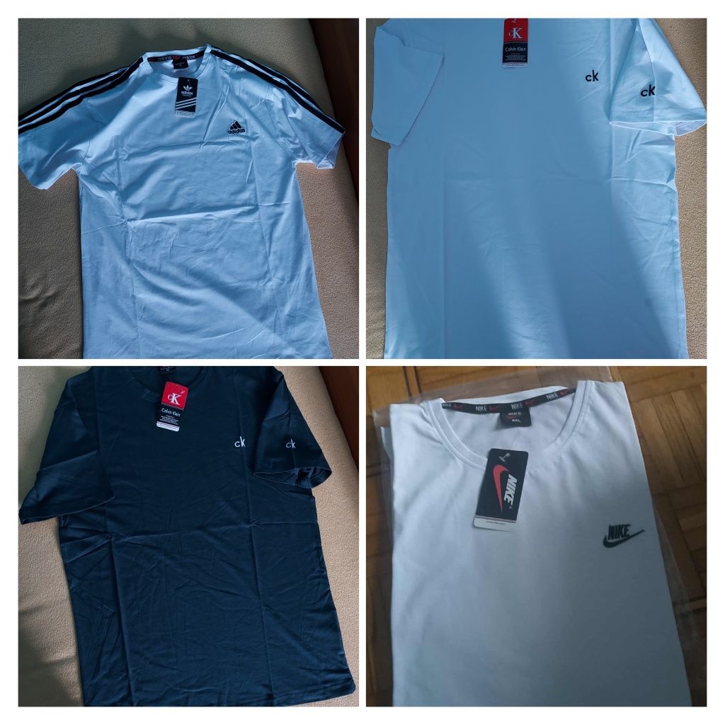 Męskie koszulki premium. Nike. Adidas. Tommy hilfiger. Lacoste