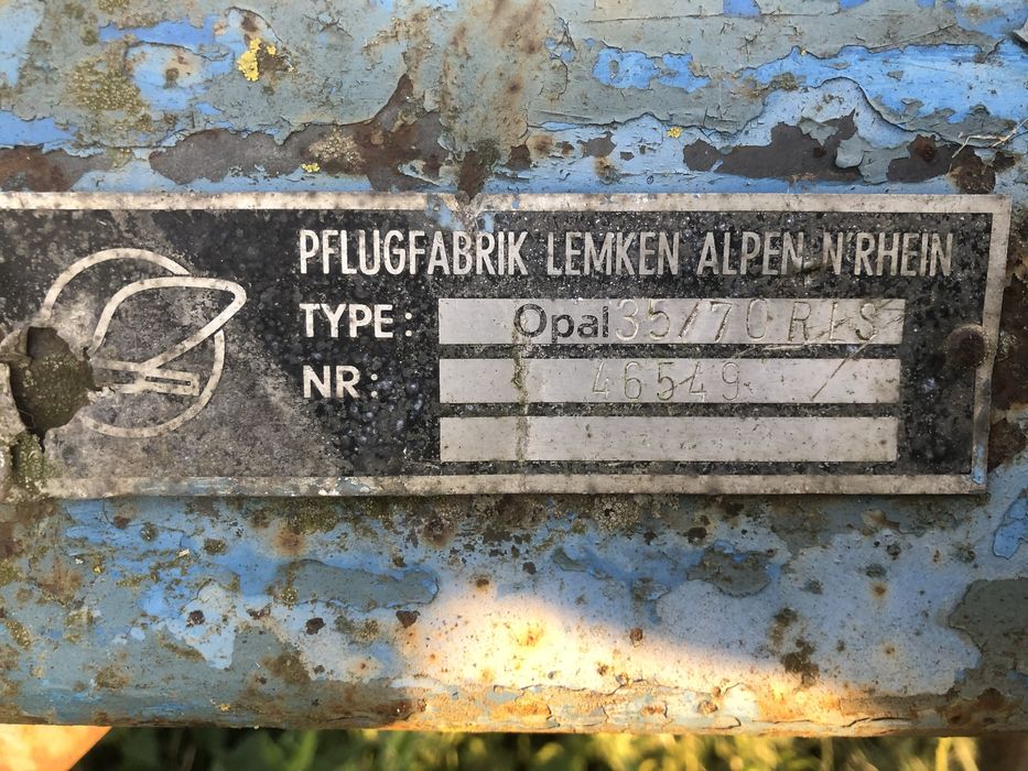 Lemken opal 2 skibowy obrotowy