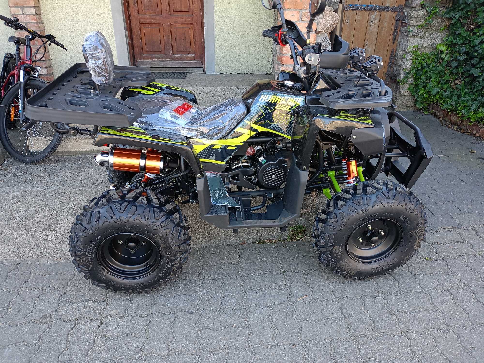 Quad XTR Hurikene 250 pro kierunki. Raty na tel. na Dowód O. dowozmy