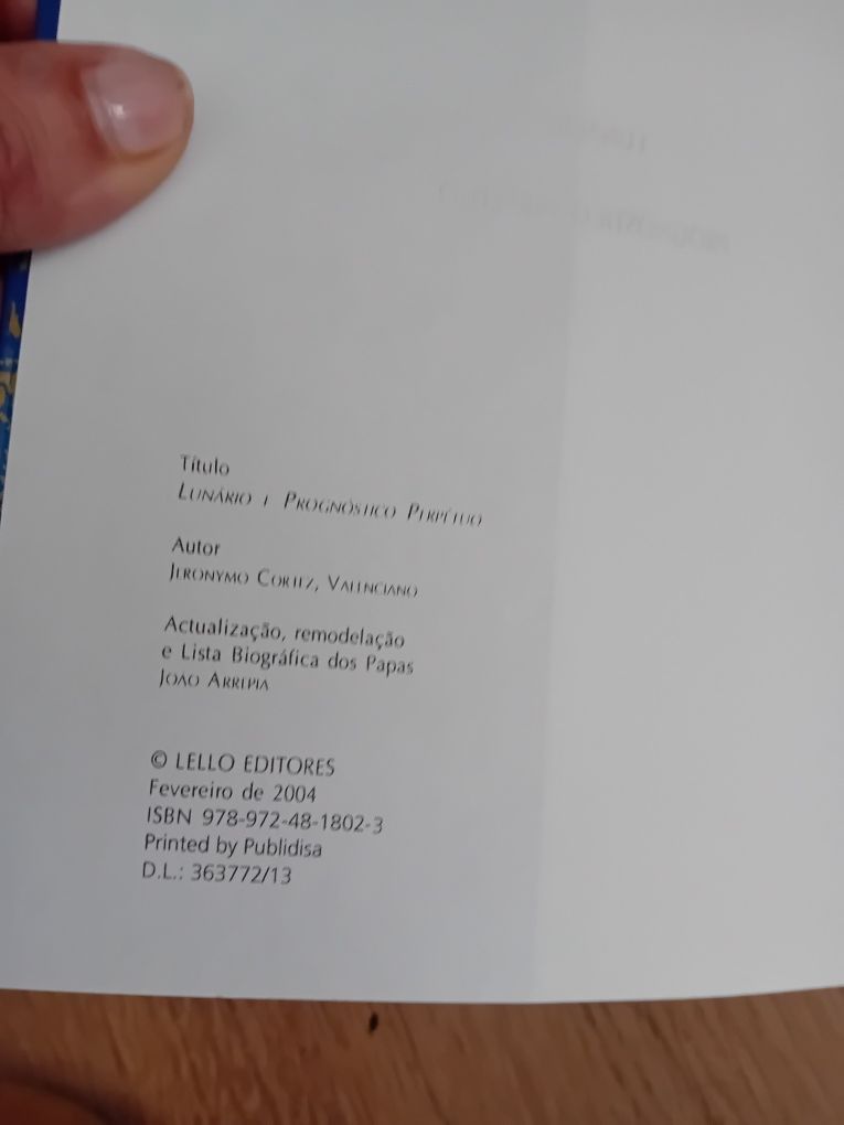 Livro Lunário Perpétuo