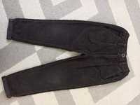 Czarne spodnie reserved roz 122