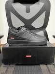 Czarny|Sportowe-Męskie Nike AirForce1 x Supreme UnisexTrampki 36