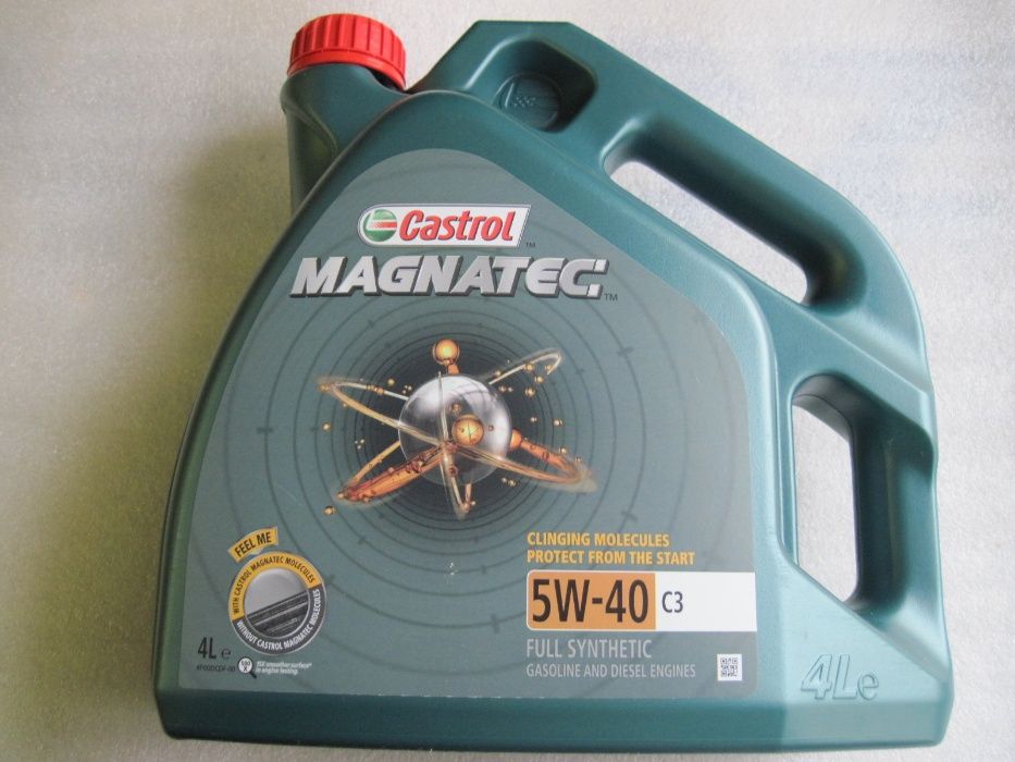 Olej CASTROL MAGNATEC 5W40 4L syntetyk Benzyna/Diesel ODBIÓR POZNAŃ