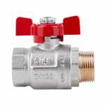 Кран кульовий 3/4" МГШ PN40 ICMA №351