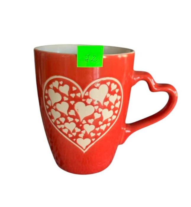 Керамічна кружка Shabby Chic "Серце"