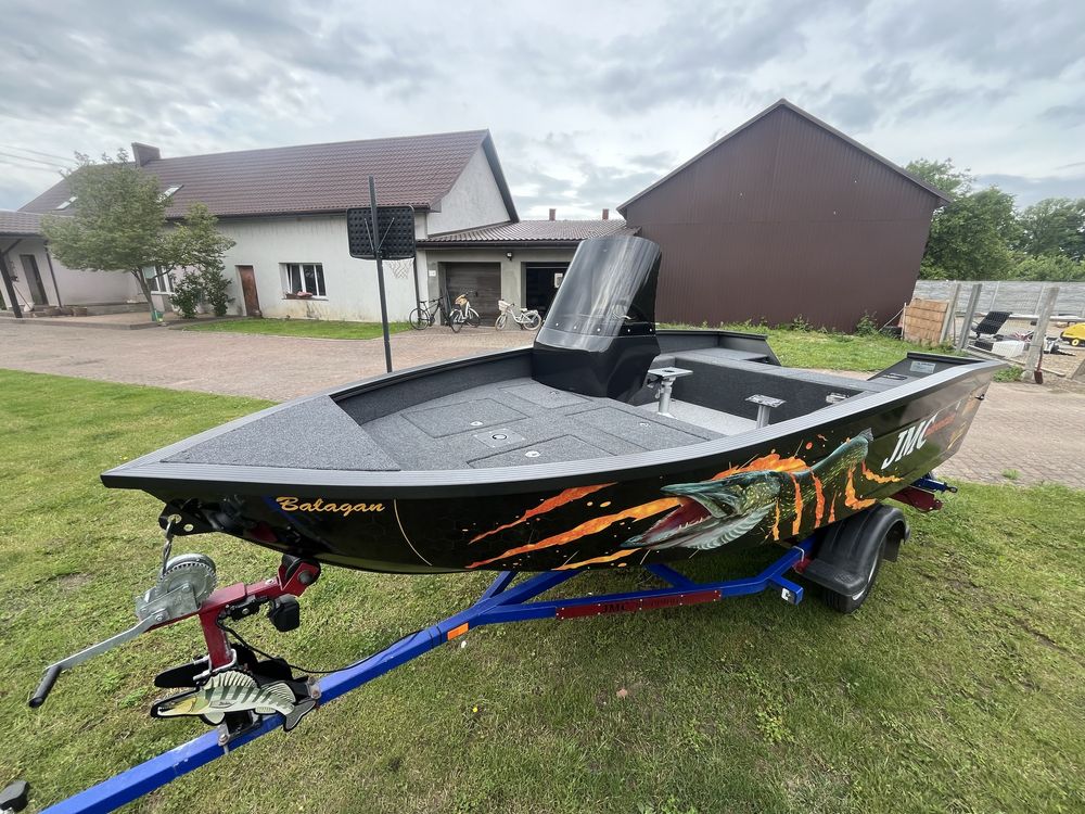KING boats 430 łódz aluminiowa