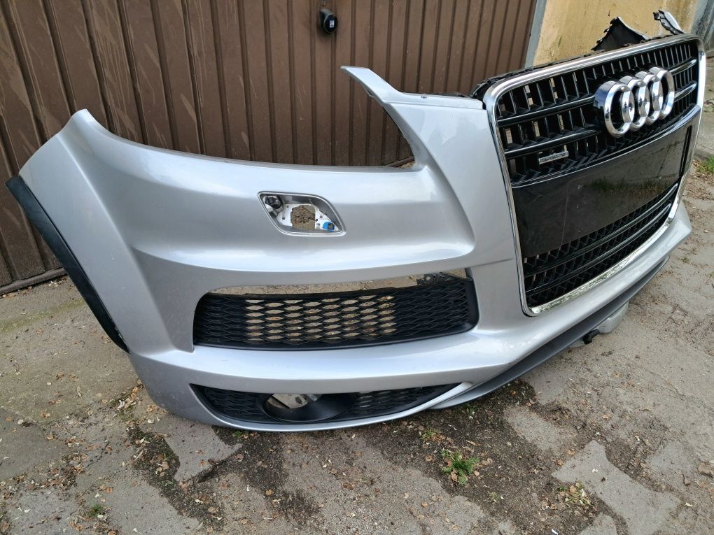 Zderzak Audi Q7 S-Line 3.0 TDI przód