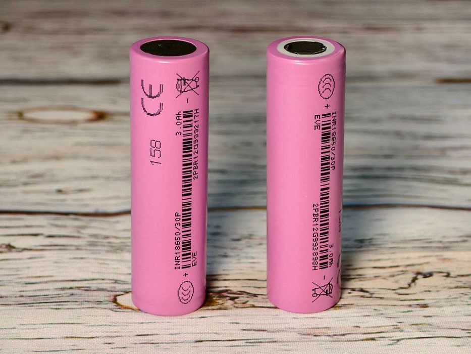 Акумулятор 18650 EVE INR18650-30P 3000mAh 30A Li-ion високострумовий