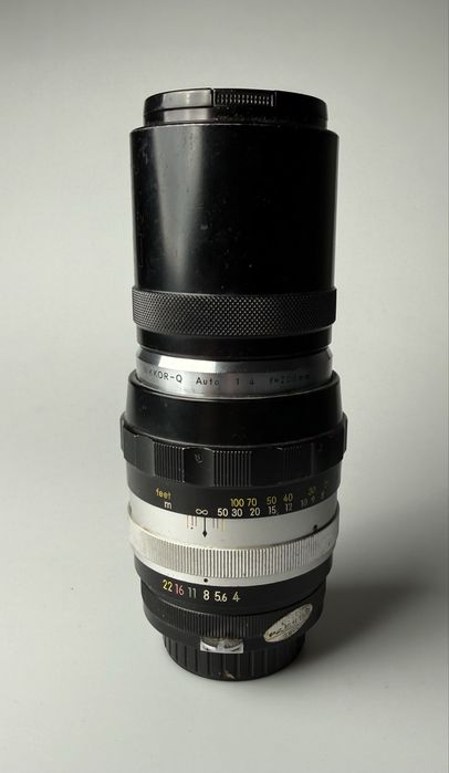 Nippon Kogaku (Nikon) Nikkor-Q 200/4 байонет nikon non-Ai