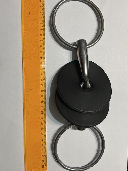 Wędzidło pojedynczo łamane 14cm