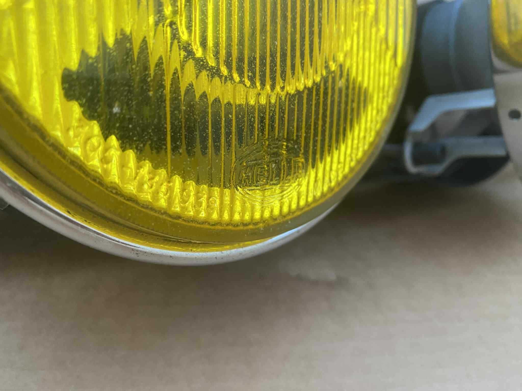 Lampy BMW E34 E32 Yellow Hella żółte Rarytas M5 Mpakiet AC Schnitzer