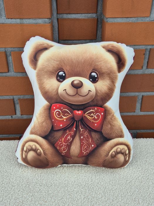 Poduszka maskotka 37cm miś misiu prezent pod choinkę