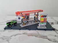Matchbox – stacja paliw + Jeep