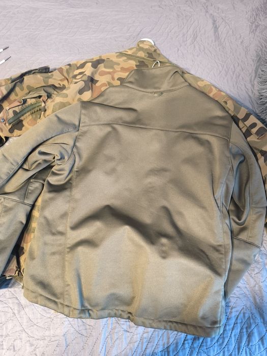 Kurtka i spodnie GoreTex z polarem wojskowa, MON, Moro, kamuflaż wz.93