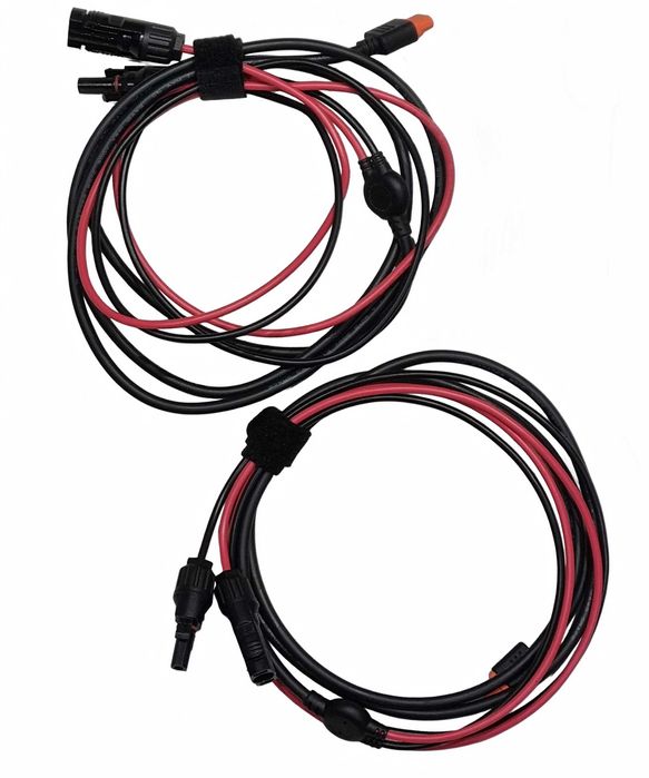 2 sztuki - kabel EcoFlow MC4 do paneli fotowoltaicznych XT60i 2.5m